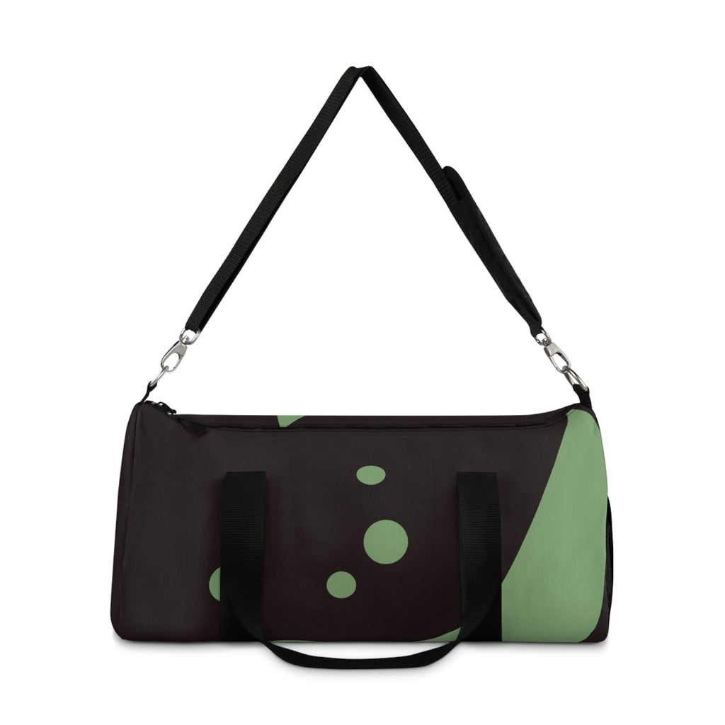 Green Dot Minimalist Duffel Bag — Travel Gym Weekend Bag